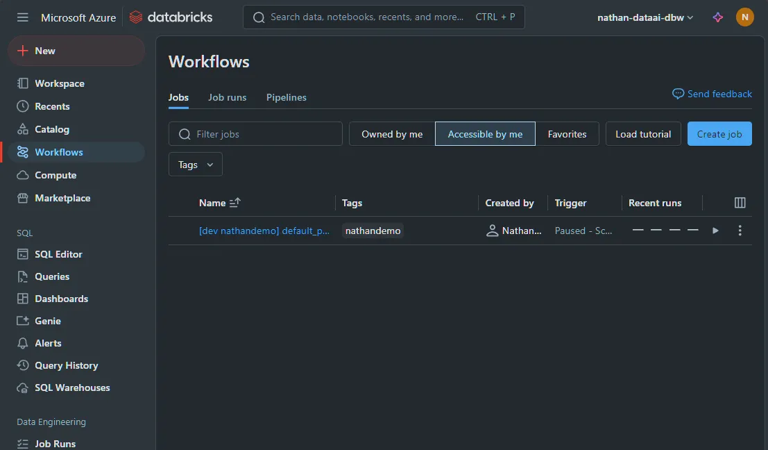 Check to see if the workflows exist